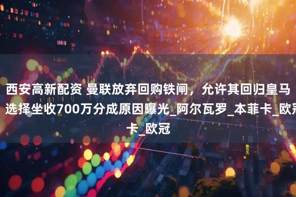 西安高新配资 曼联放弃回购铁闸,允许其回归皇马!选择坐收700万分成原因曝光_阿尔瓦罗_本菲卡_欧冠