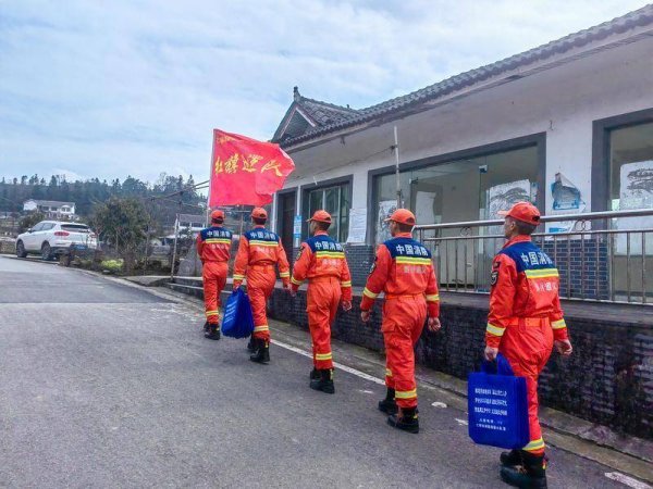 58配资 贵州仁怀：“火焰蓝队”守护“酒都”发展